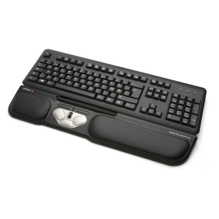 Contour RollerMouse Pro3 with Keyboard Attached