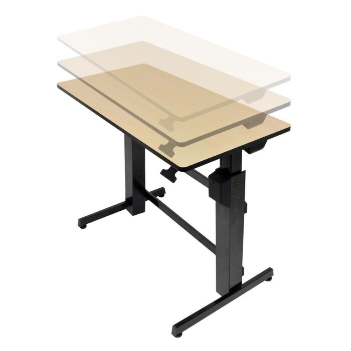 Ergotron workfit D height adjustable desk