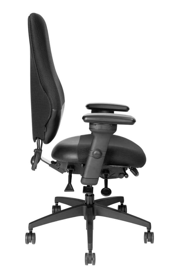 ergonomic chair for people in law enforcement