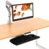 S2S Ultrathin Keyboard Tray System with middle keyboard tray angle