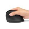 Kensington Pro Fit Ergo Vertical Wireless Mouse in use, demonstrating comfortable and natural hand position