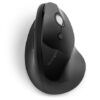 Black Kensington vertical mouse with wireless capabilities, designed for improved comfort and productivity